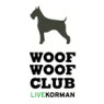 Woof Woof Club Live Korman Badge